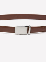 RW&CO Leather Belt with Plate Buckle