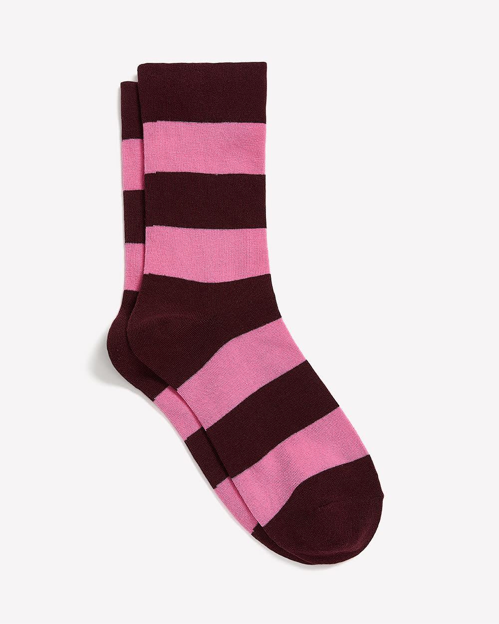 RW&CO Crew Socks with Stripes