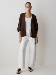 RW&CO Long-Sleeve Cape Cardigan