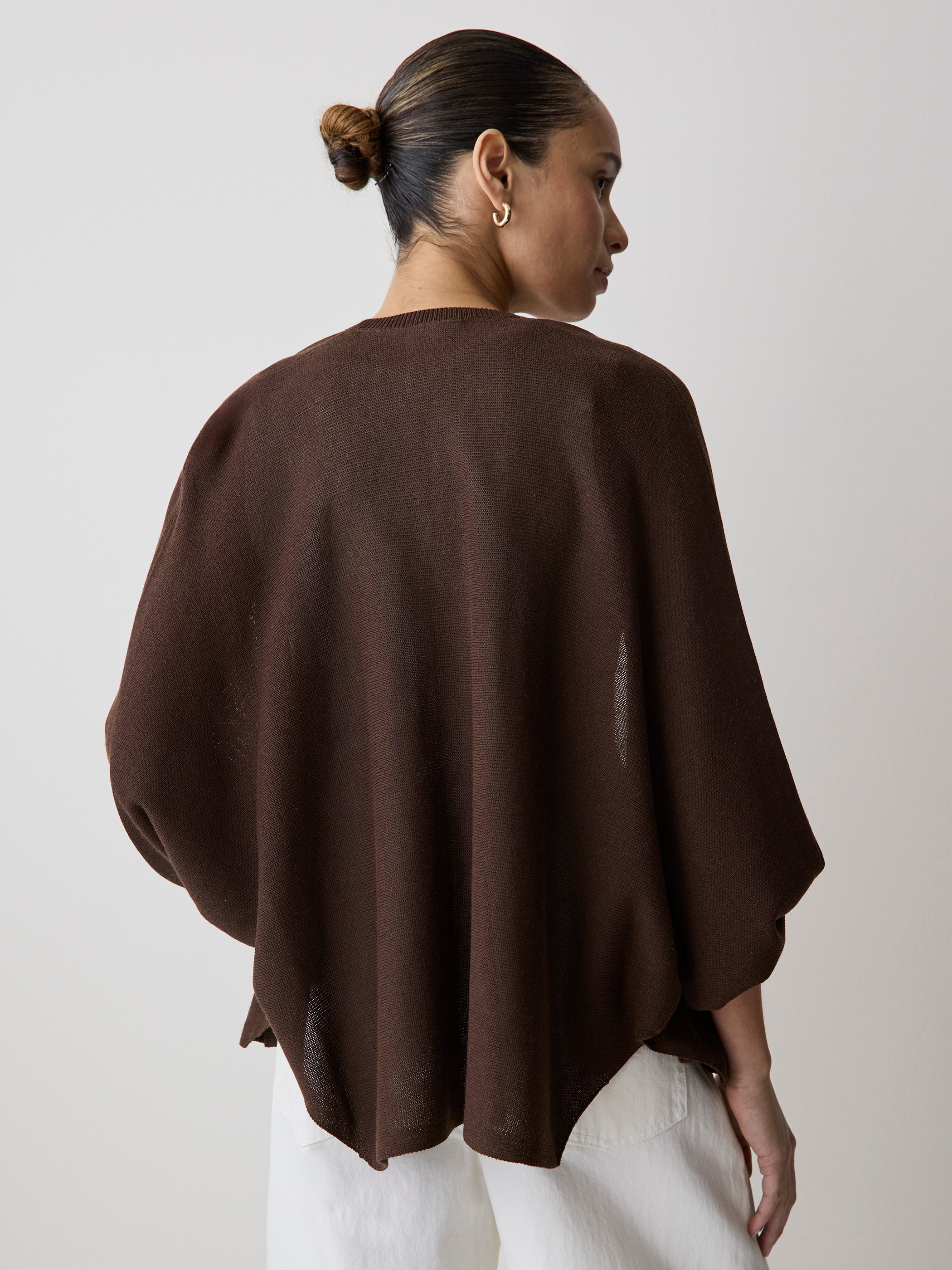 RW&CO Long-Sleeve Cape Cardigan