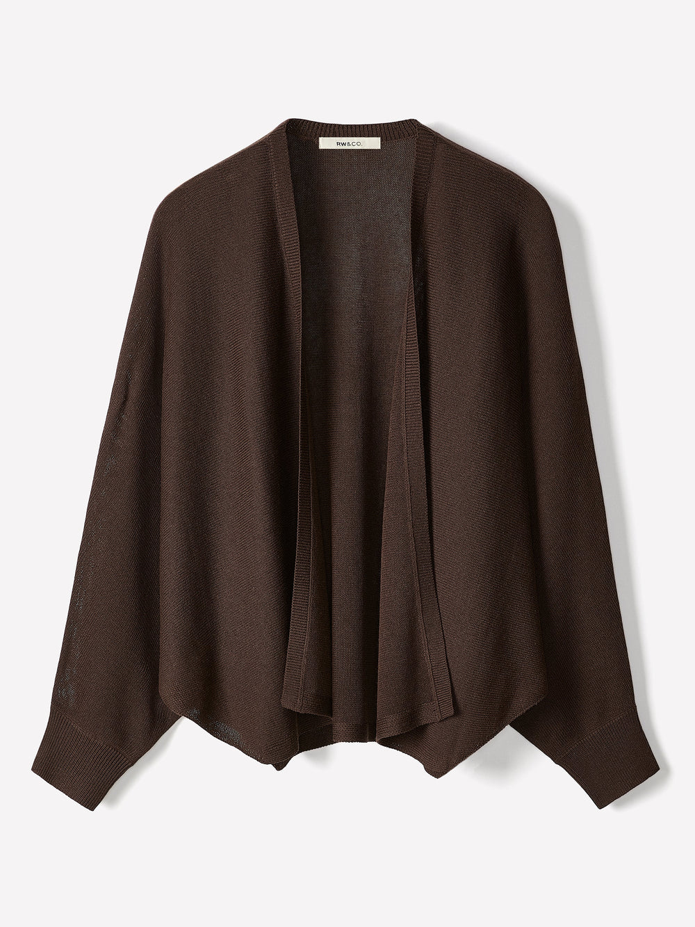 RW&CO Long-Sleeve Cape Cardigan
