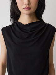 RW&CO Sleeveless Top with Cowl Neckline