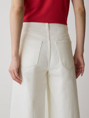 RW&CO High-Rise Wide-Leg Cropped Jeans