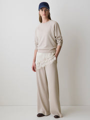 RW&CO Long-Raglan-Sleeve Crew-Neck Top