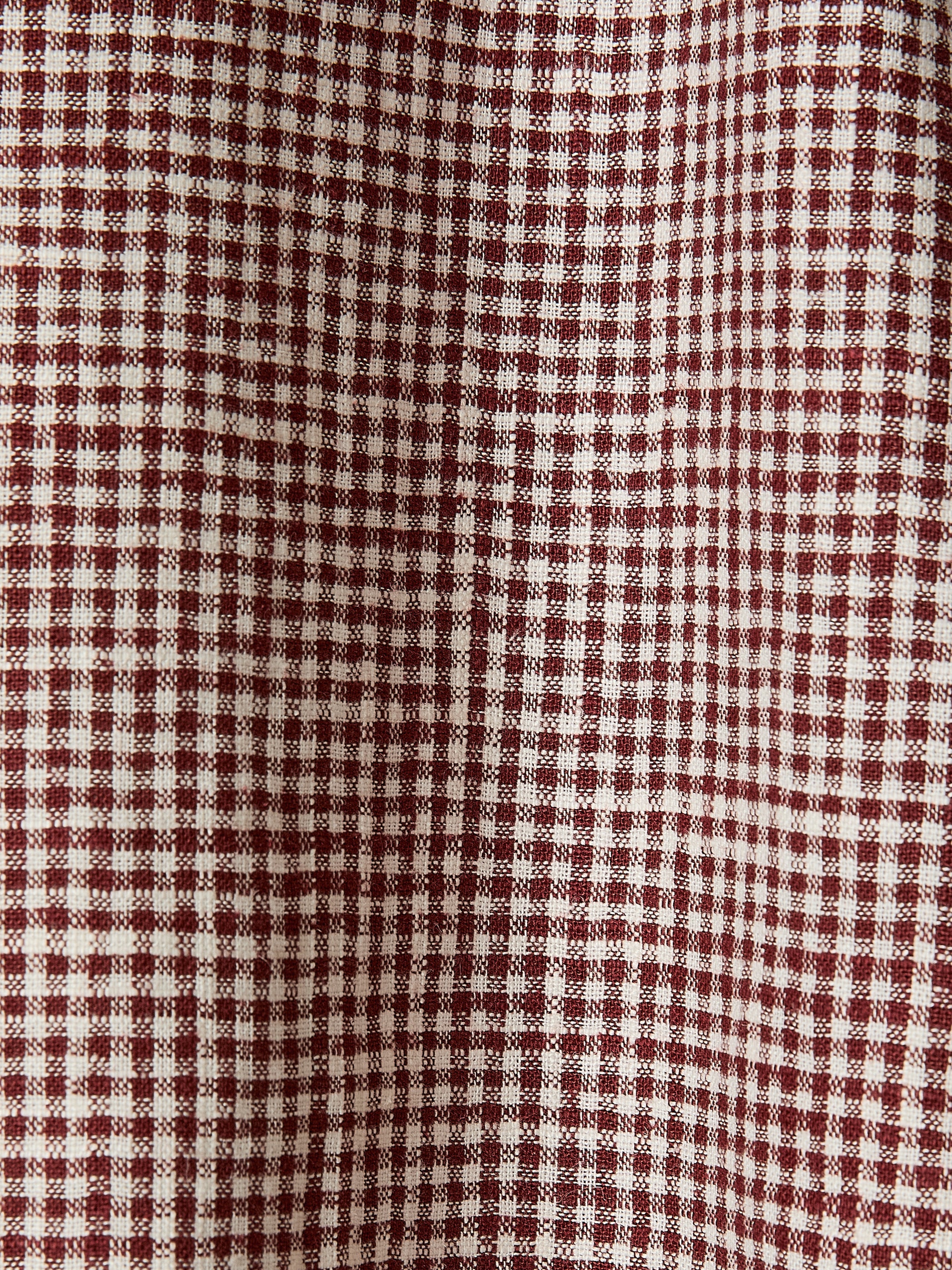 RW&CO Sleeveless Crew-Neck Linen-Blend Blouse