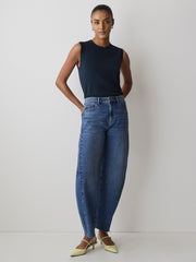 RW&CO Sleeveless Scoop-Neck Sweater