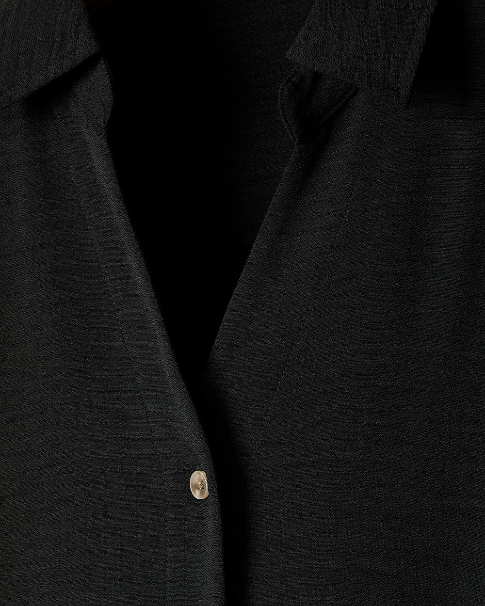 RW&CO Short-Sleeve Buttoned-Down Midi Dress with Shirt Collar
