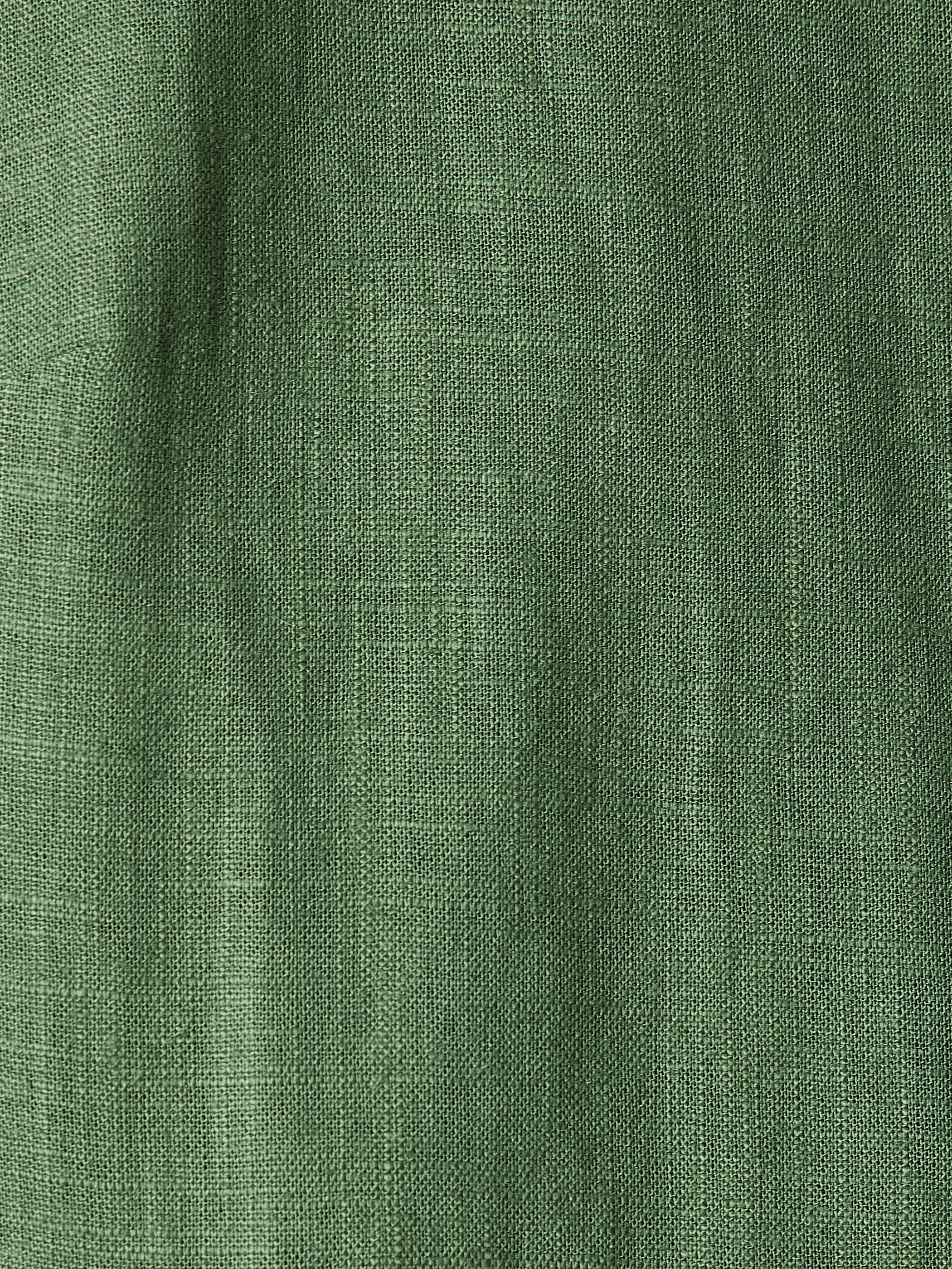 RW&CO Sleeveless Boat-Neck Linen-Blend Midi Dress