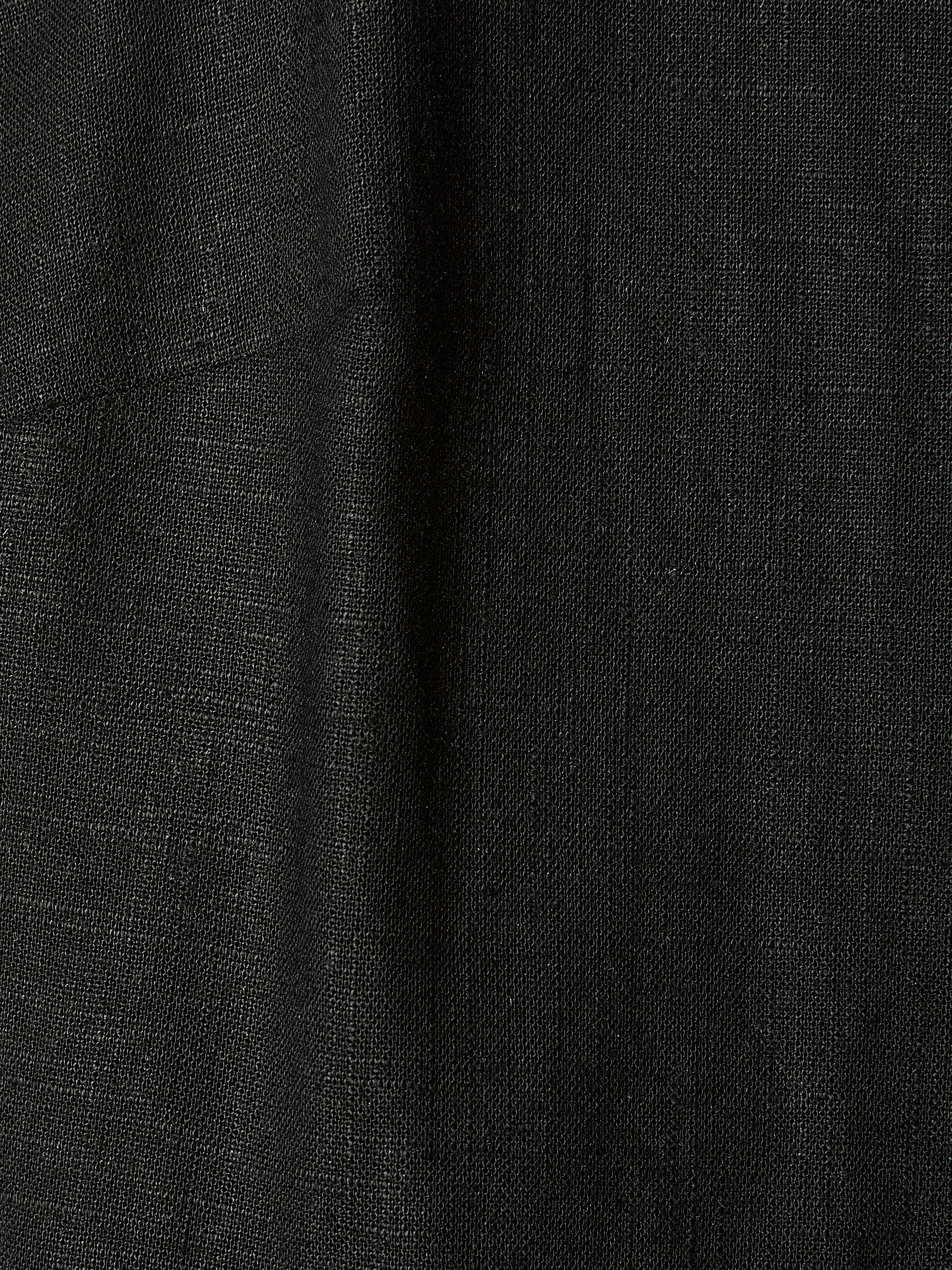 RW&CO Sleeveless Boat-Neck Linen-Blend Midi Dress