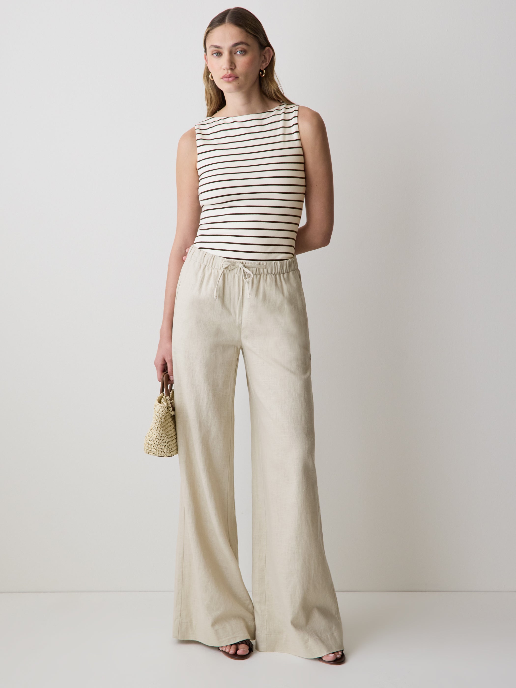 RW&CO Organic Cotton Boat-Neck Cami