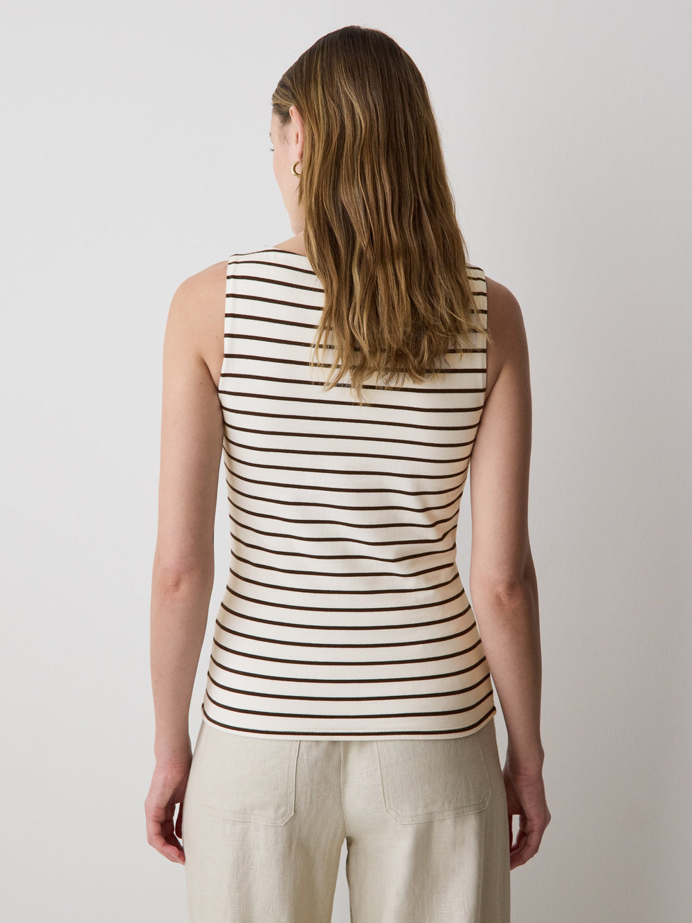 RW&CO Organic Cotton Boat-Neck Cami