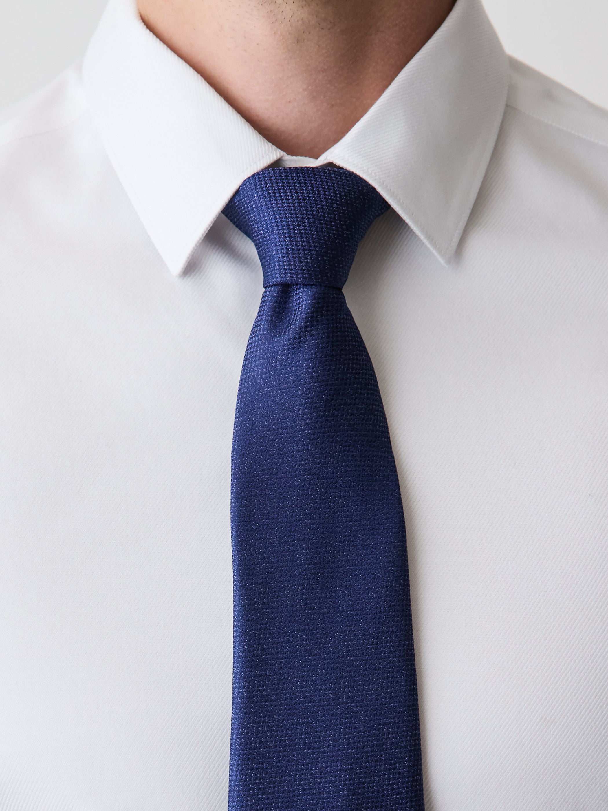RW&CO Regular Two-Tone Blue Tie