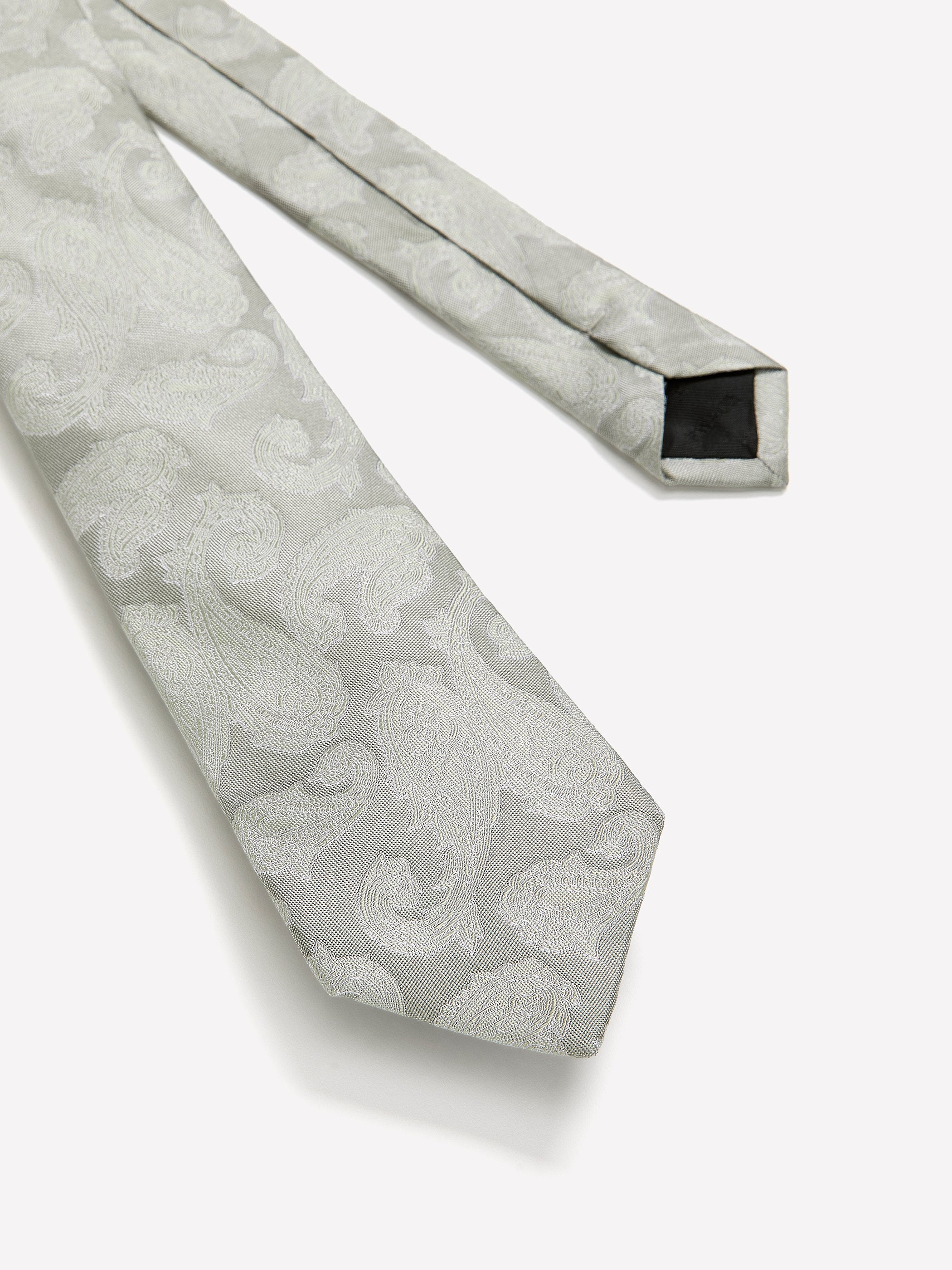RW&CO Skinny Tie with Paisley Pattern