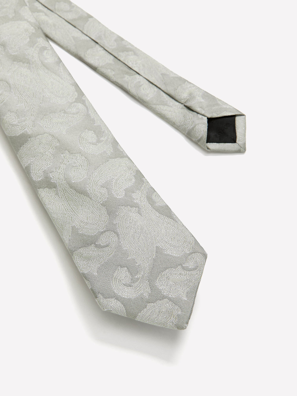 RW&CO Skinny Tie with Paisley Pattern