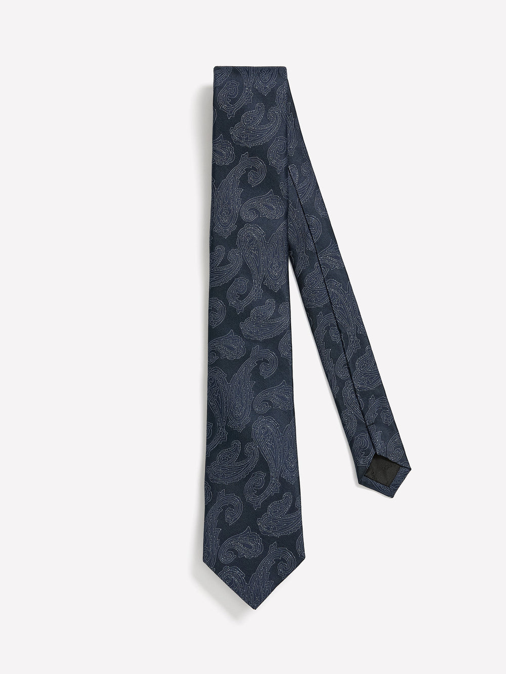 RW&CO Skinny Tie with Paisley Pattern