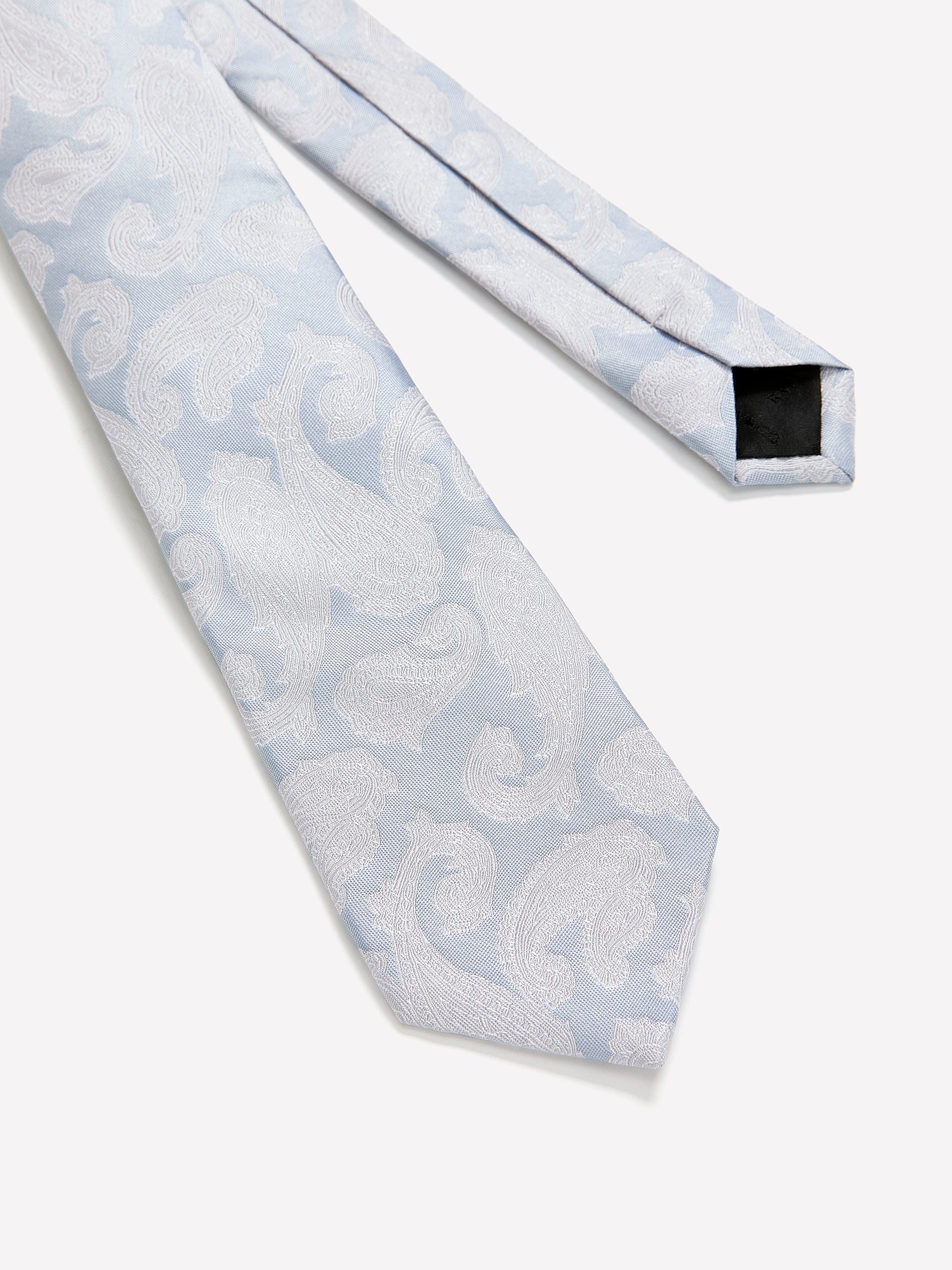 RW&CO Skinny Tie with Paisley Pattern