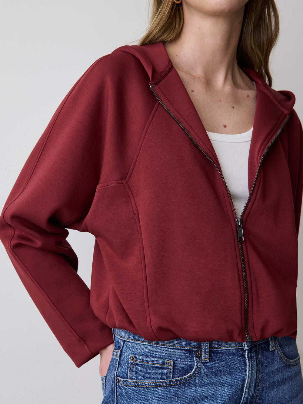 RW&CO Hooded Ballon Cardigan