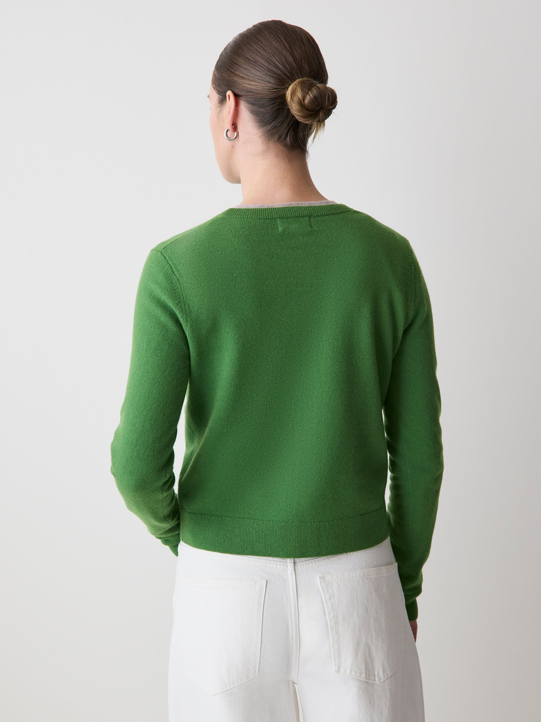 RW&CO Merino Wool Button-Down Cardigan