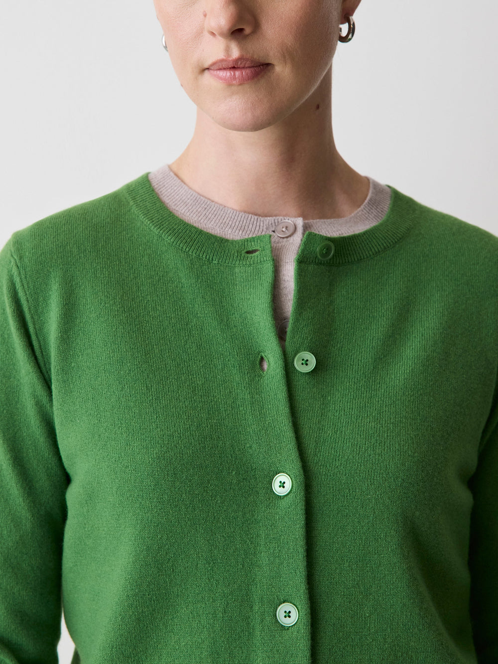 RW&CO Merino Wool Button-Down Cardigan