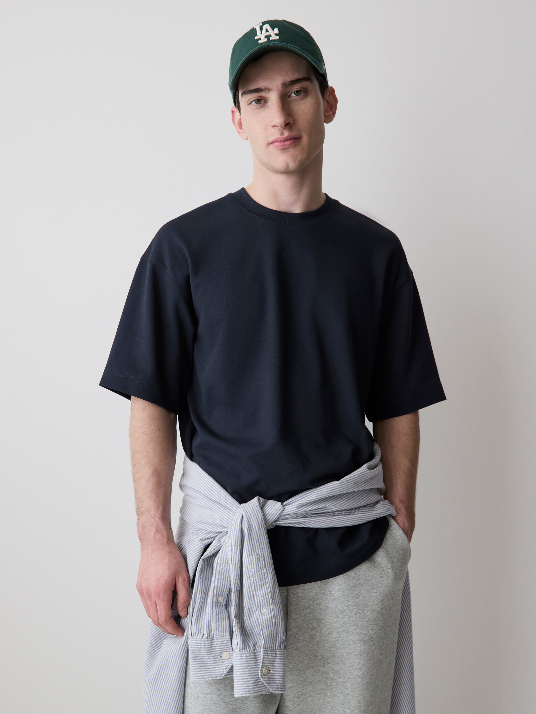 RW&CO Oversized Short-Sleeve Crew-Neck Tee