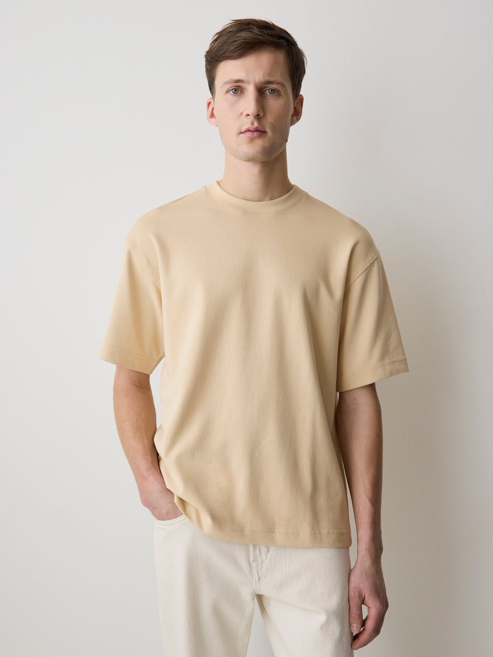 RW&CO Oversized Short-Sleeve Crew-Neck Tee