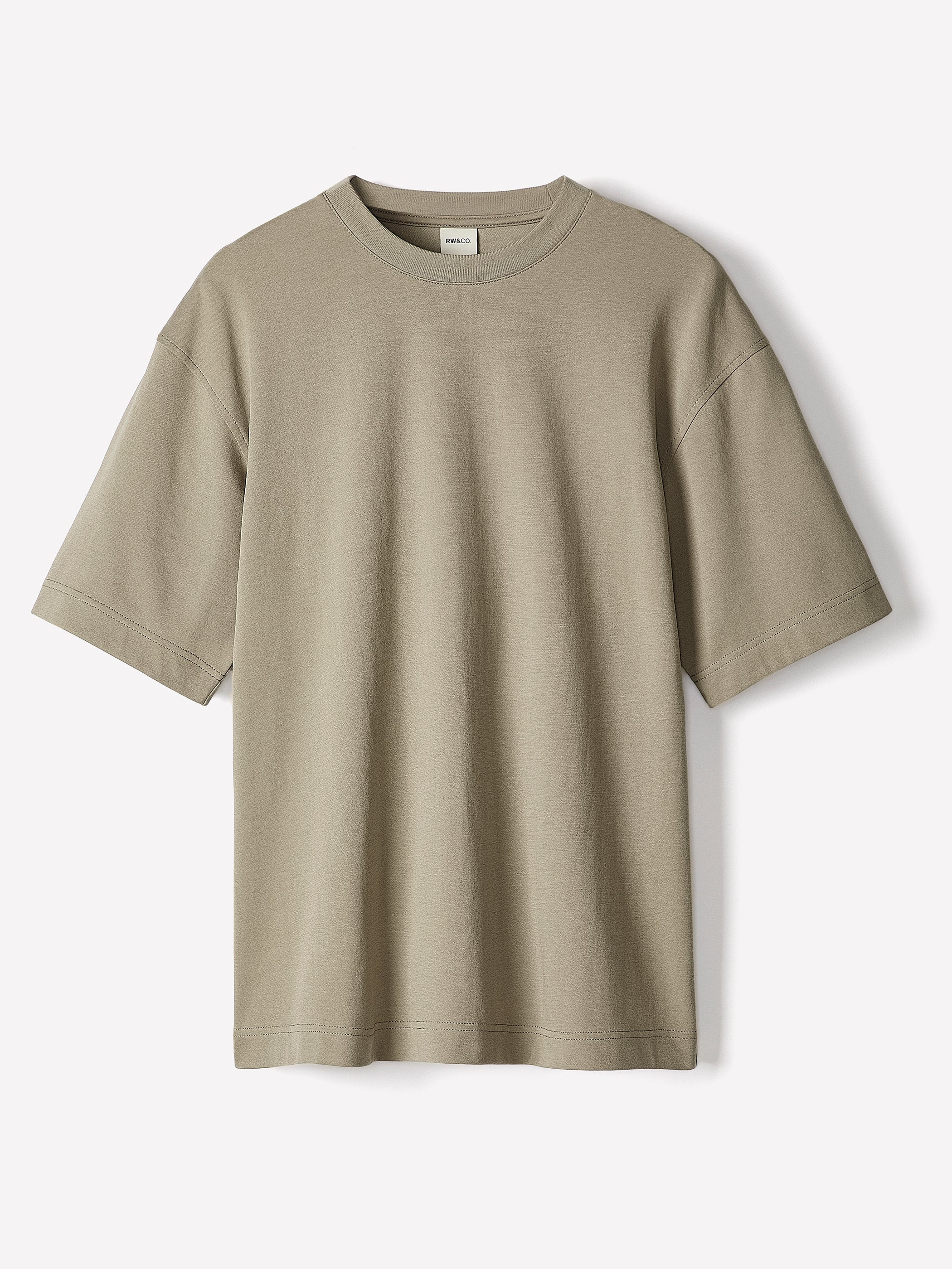 RW&CO Oversized Short-Sleeve Crew-Neck Tee