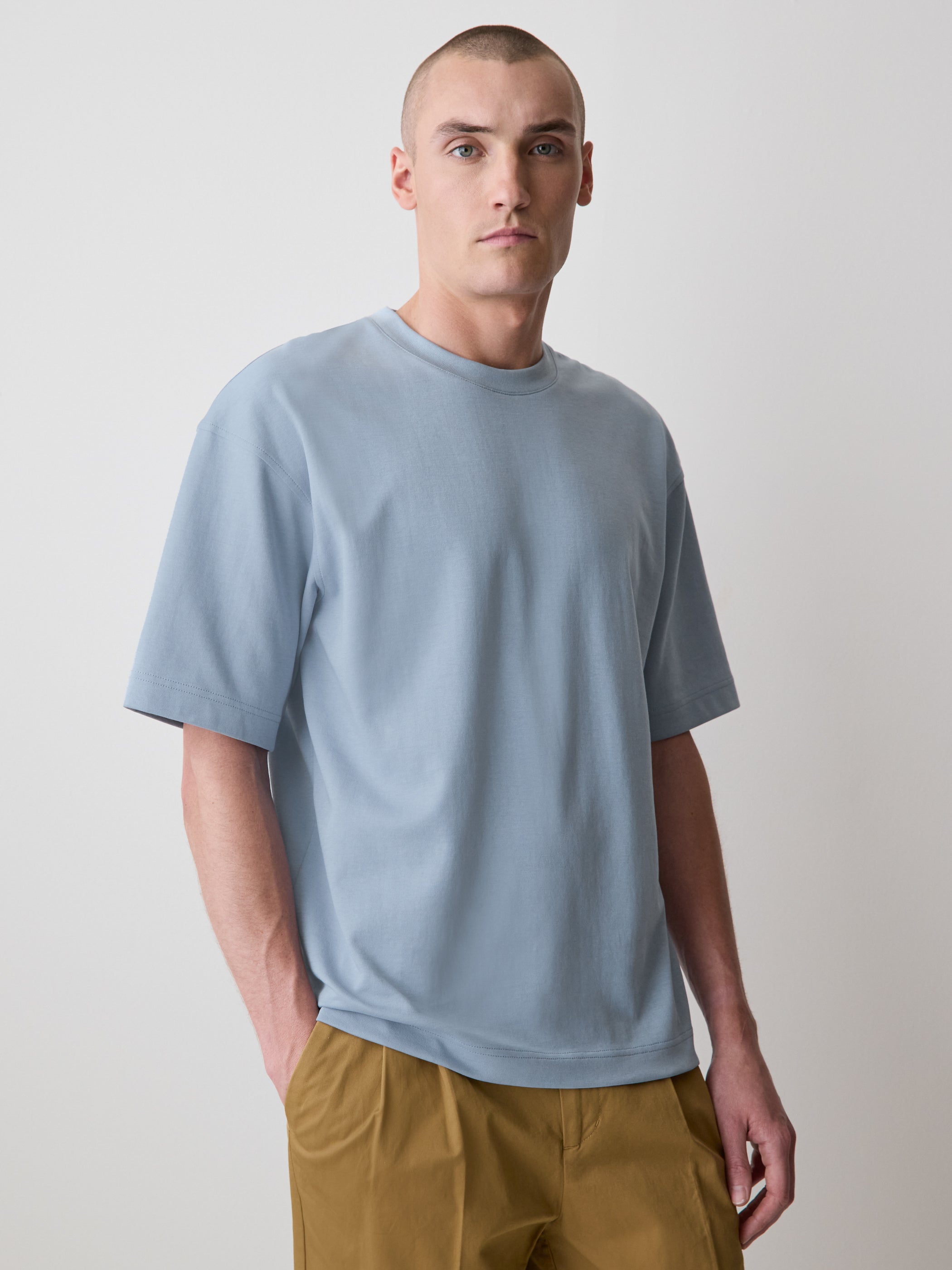 RW&CO Oversized Short-Sleeve Crew-Neck Tee