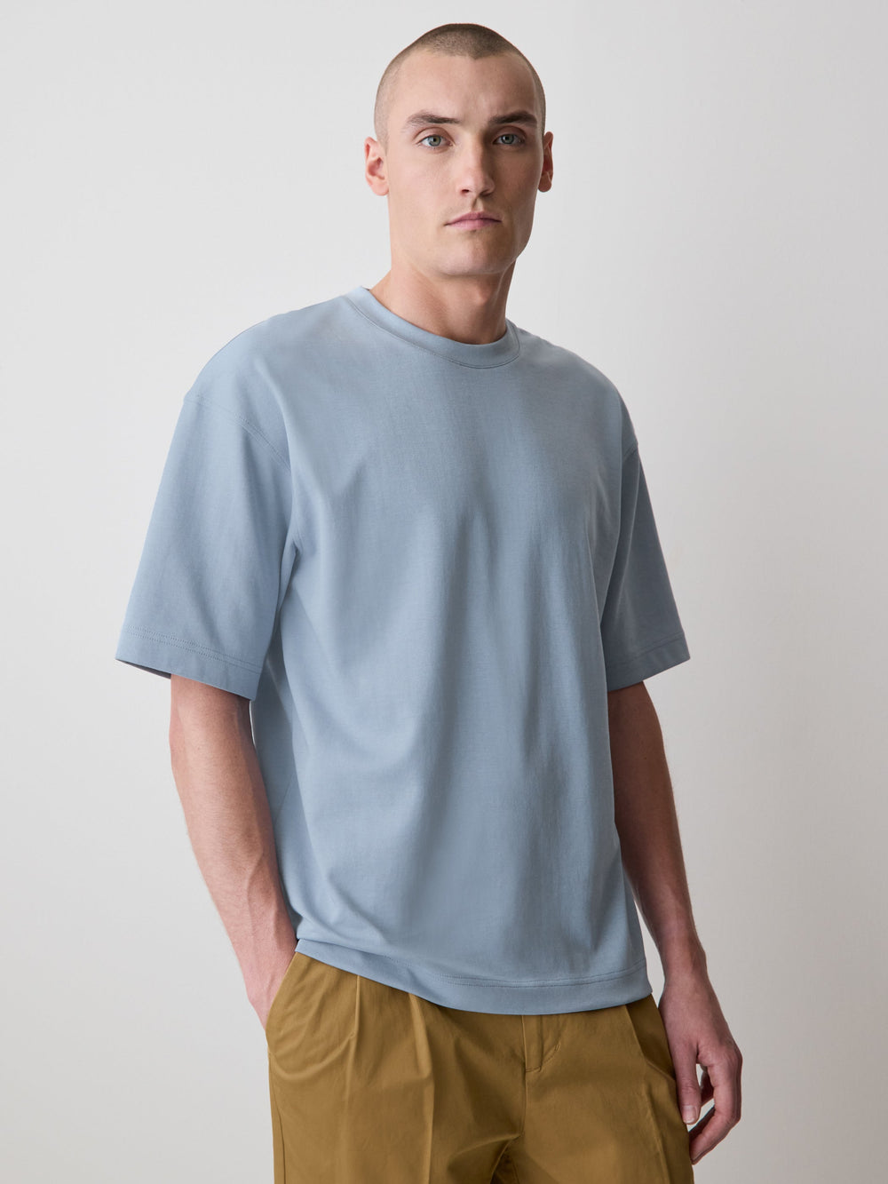 RW&CO Oversized Short-Sleeve Crew-Neck Tee