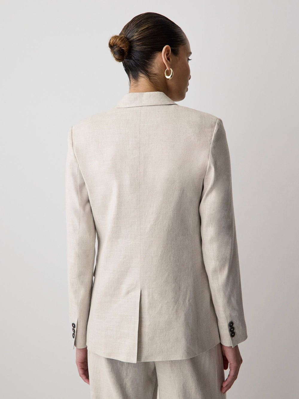 RW&CO Linen-Blend Blazer