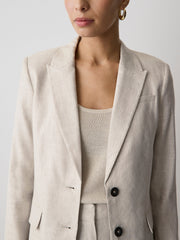 RW&CO Linen-Blend Blazer