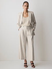 RW&CO Cropped Wide-Leg High-Rise Pant