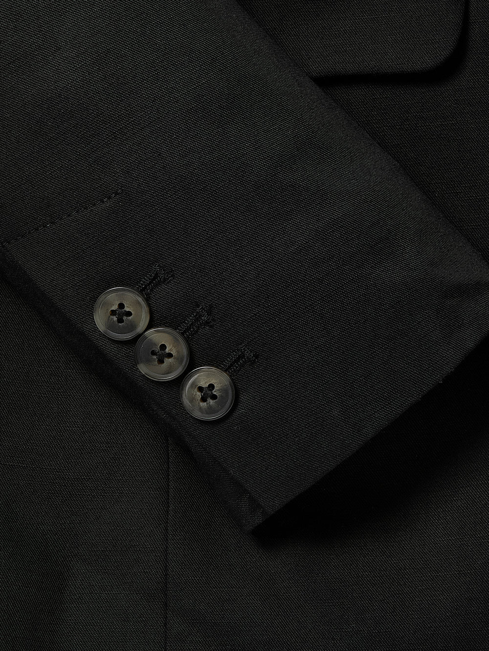 RW&CO Linen-Blend Relaxed-Fit One-Button Blazer