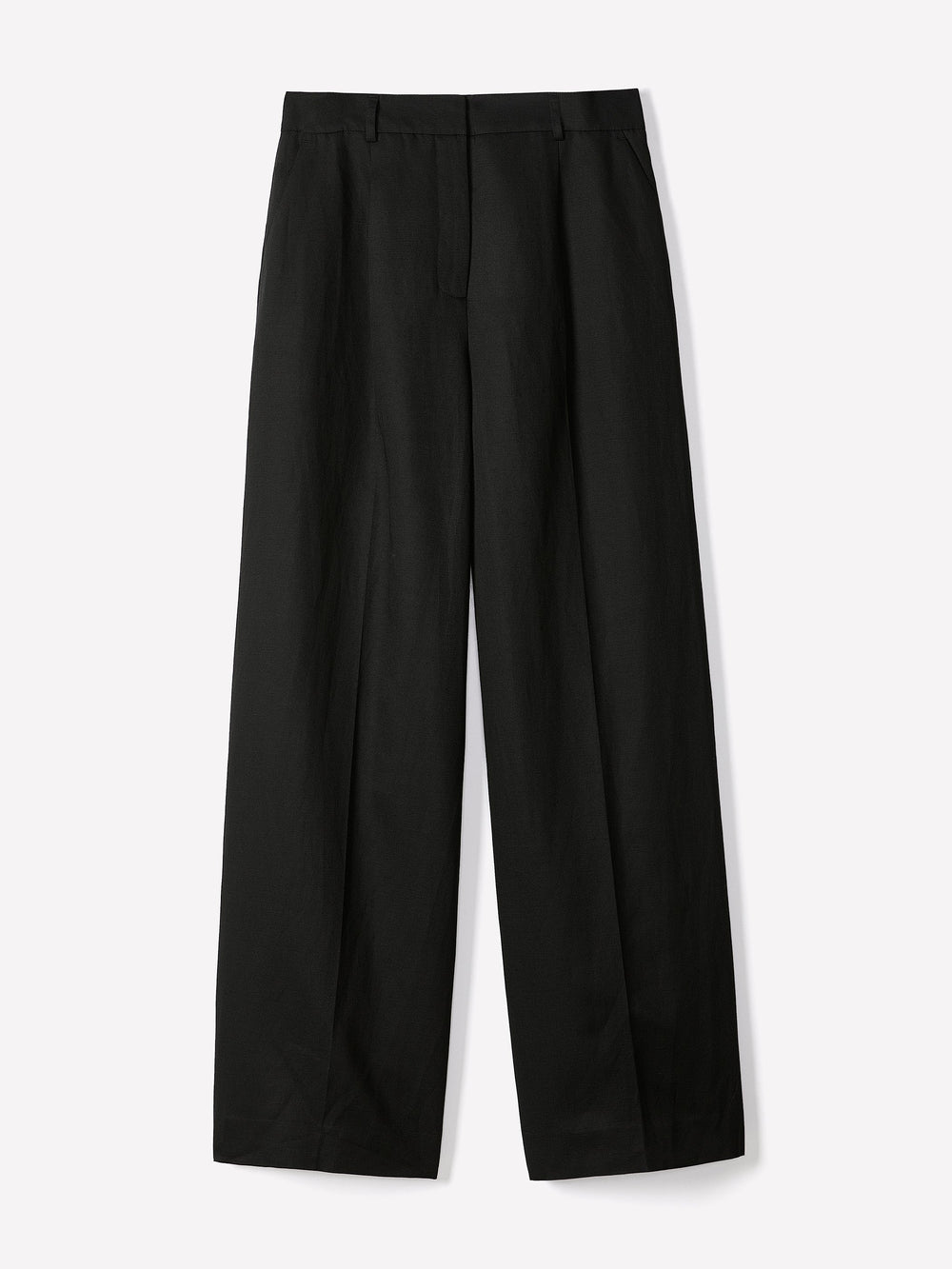 RW&CO Wide-Leg High-Rise Linen-Blend Pant