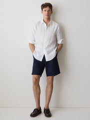RW&CO Long-Sleeve Woven Linen Shirt