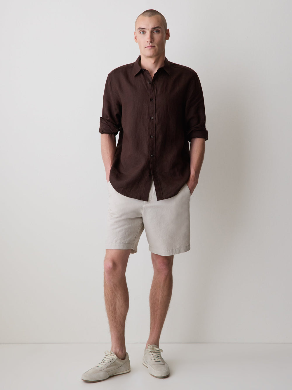 RW&CO Long-Sleeve Linen Shirt