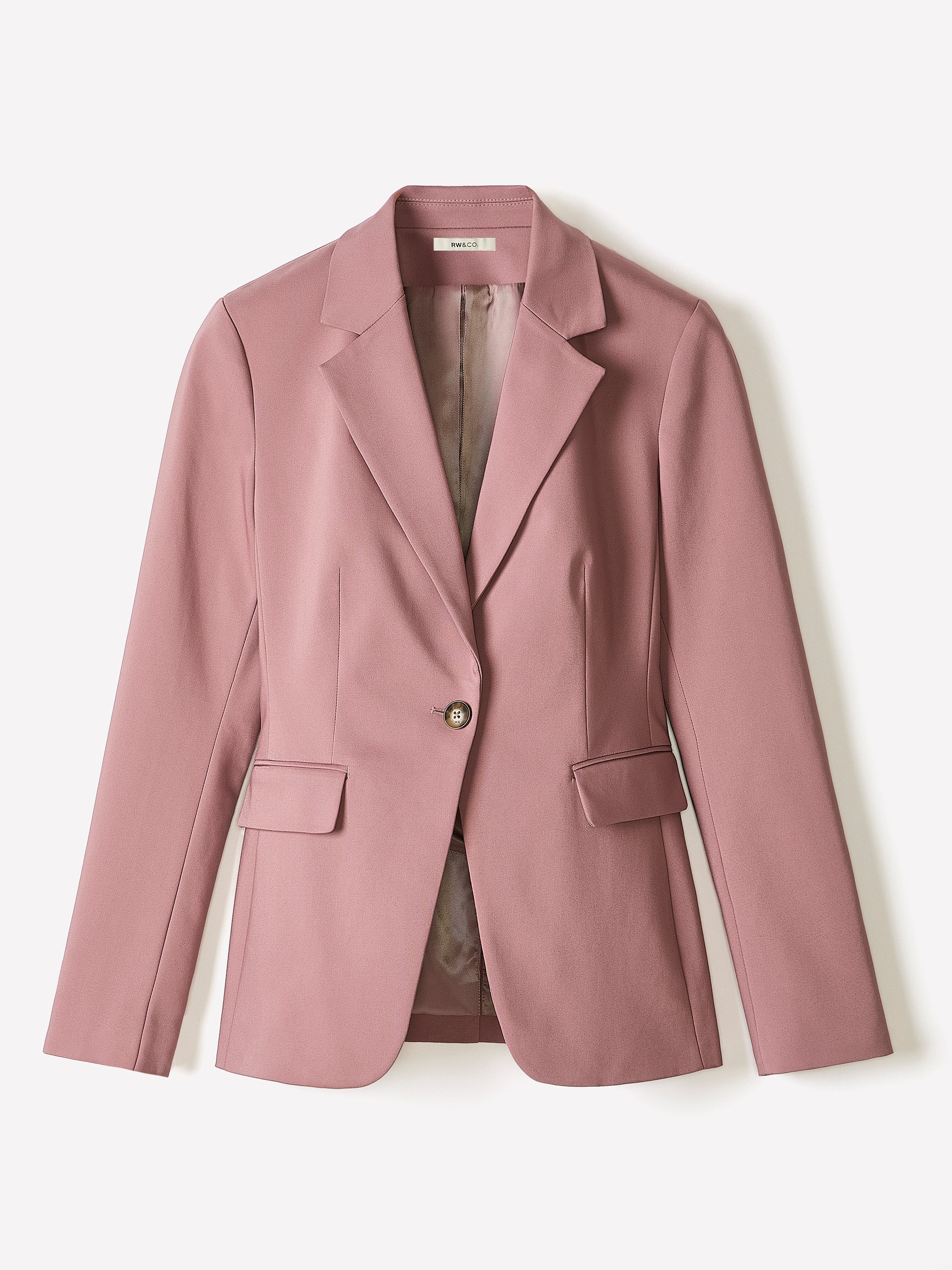 RW&CO Limitless One-Button Fitted Blazer