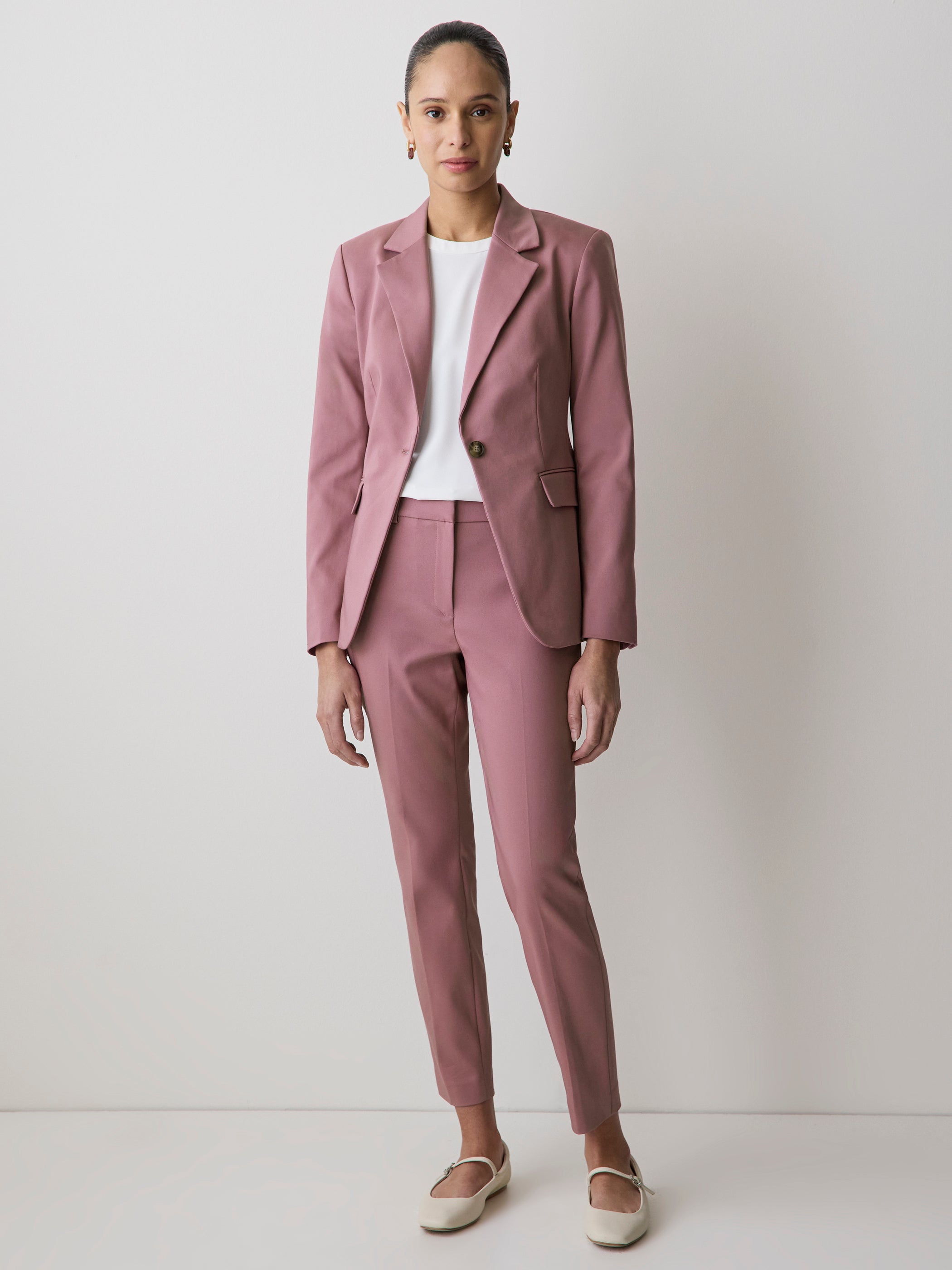 RW&CO Limitless Mid-Rise Slim-Leg Signature Fit 7/8 Pant