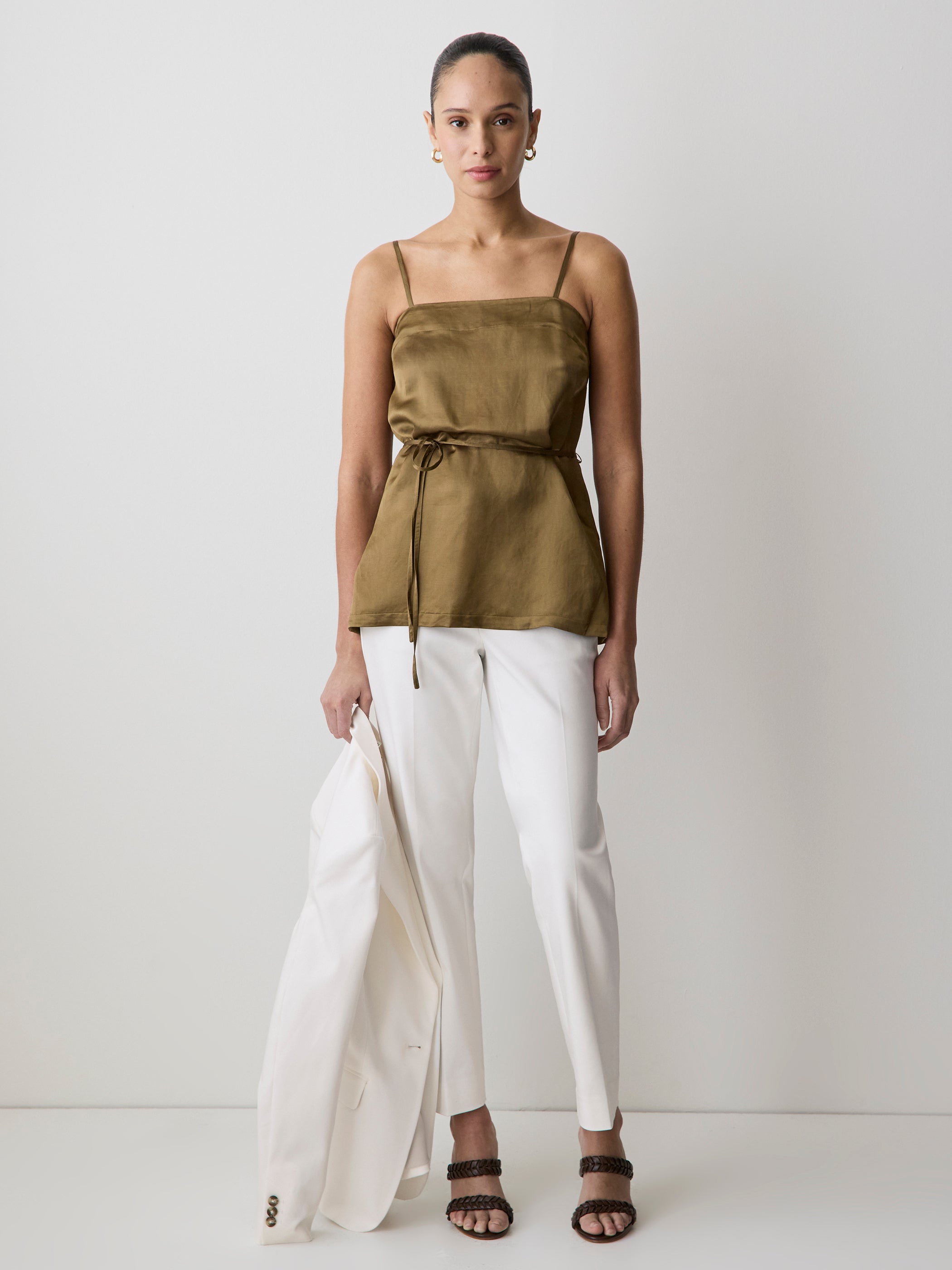 RW&CO Limitless Straight-Leg Mid-Rise Ankle Pant