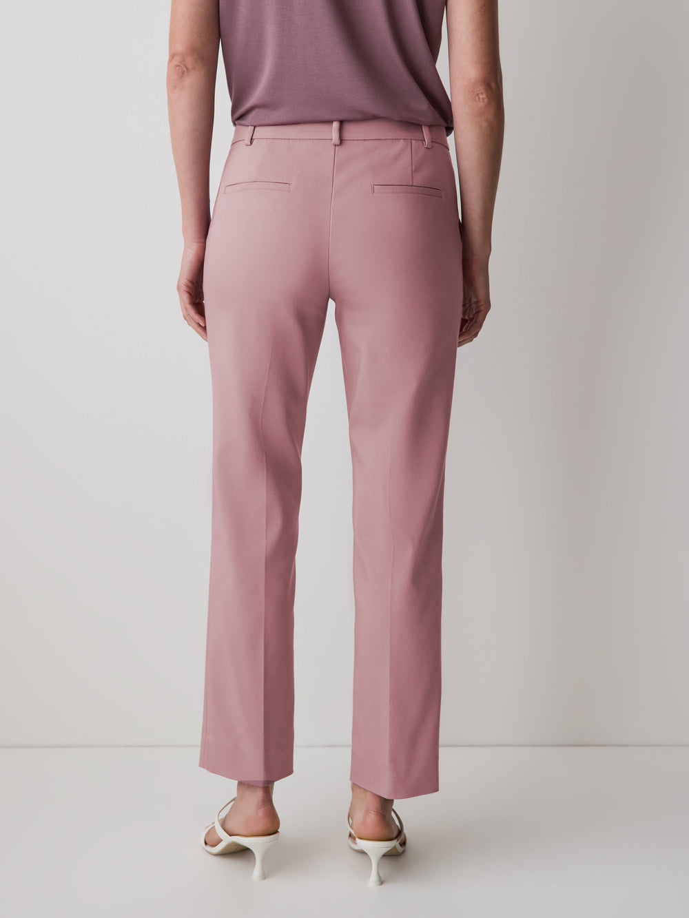 RW&CO Limitless Straight-Leg Mid-Rise Ankle Pant