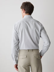 RW&CO Slim-Fit Dress Shirt with Geo Floral Pattern