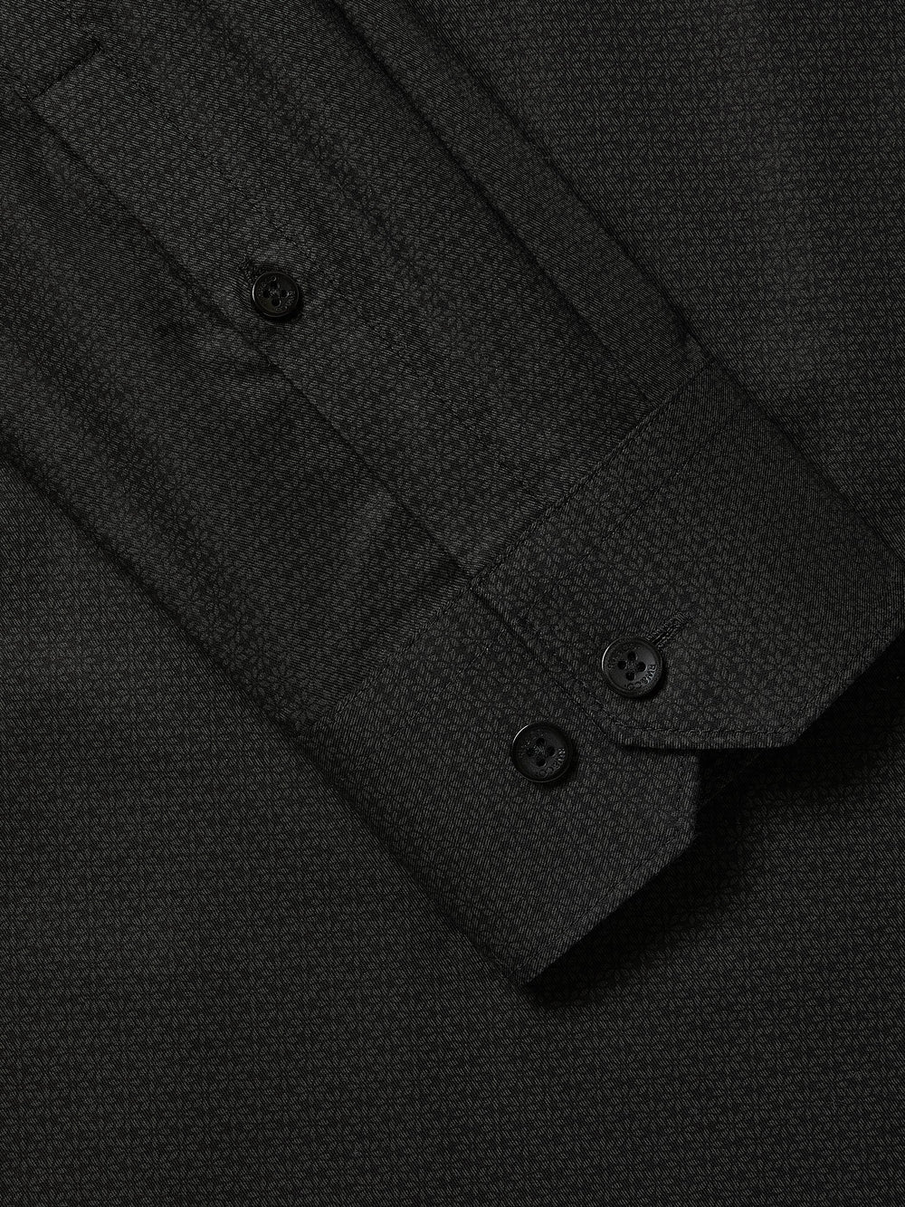 RW&CO Slim-Fit Sateen Dress Shirt with Geo Pattern