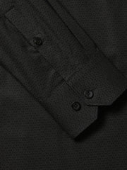RW&CO Slim-Fit Sateen Dress Shirt with Geo Pattern