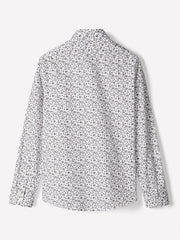 RW&CO Tailored-Fit Dress Shirt with Floral Pattern