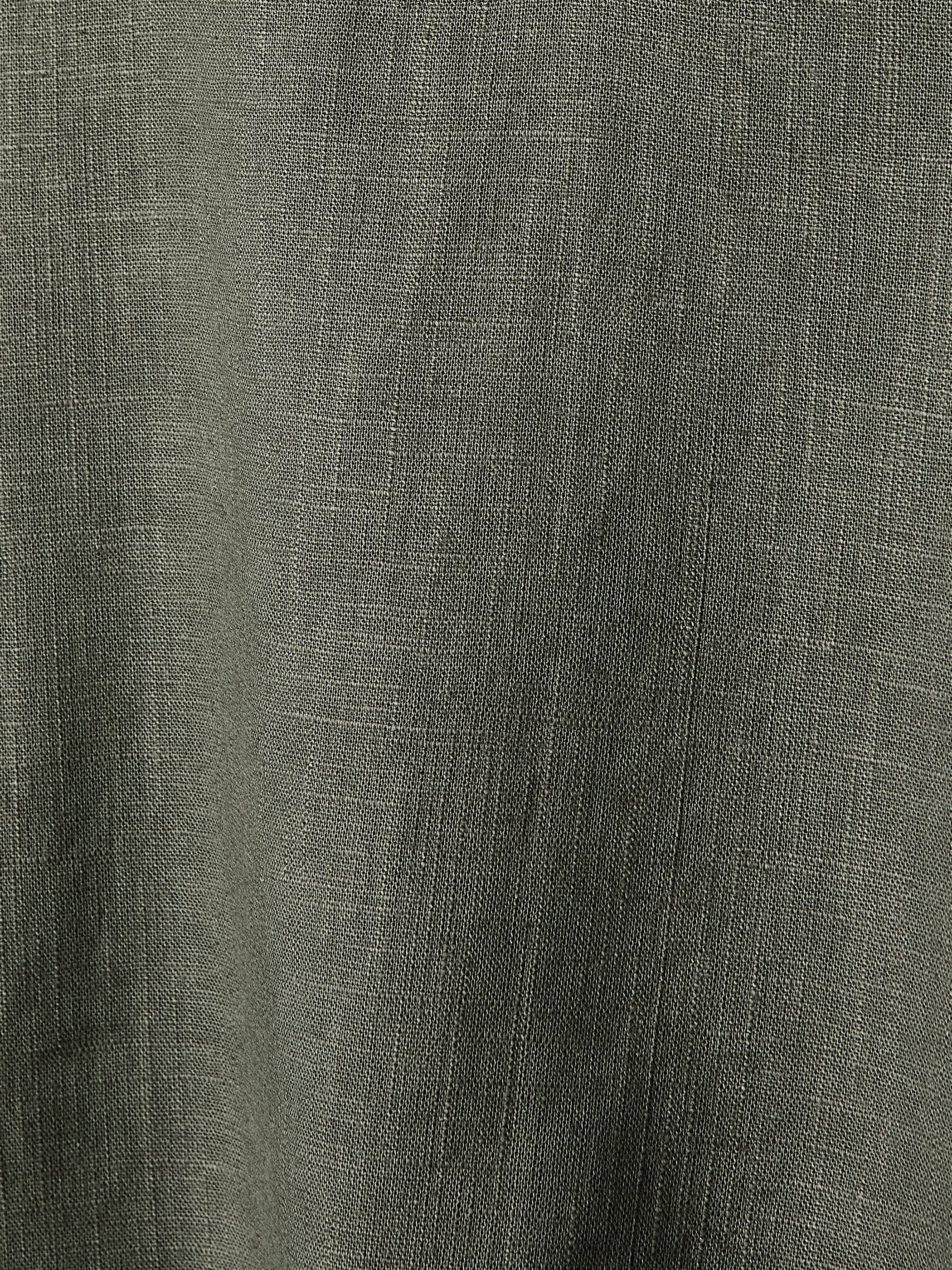 RW&CO Linen Mid-Rise Wide-Leg Pant