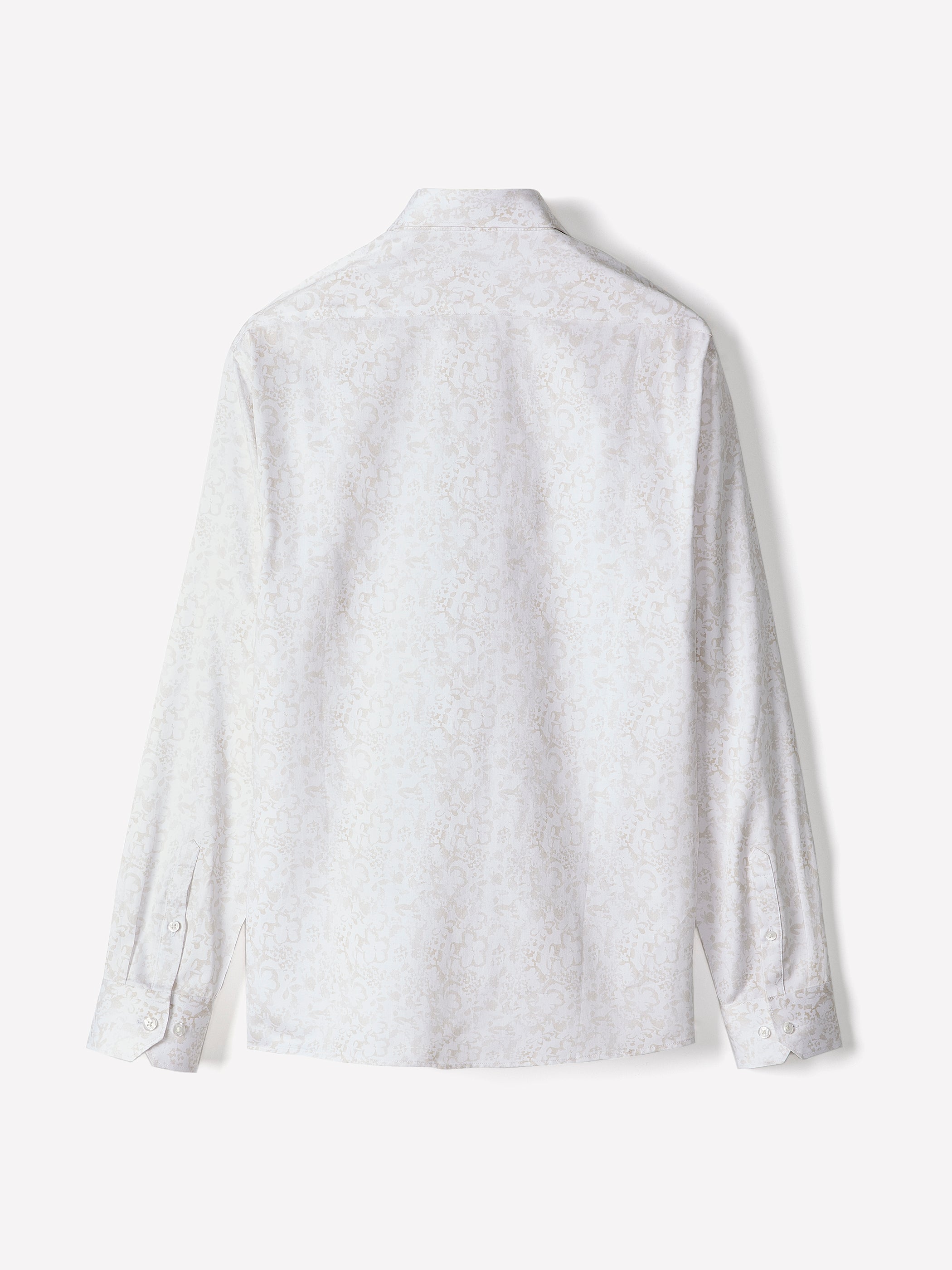 RW&CO Regular-Fit Dress Shirt with Abstract Floral Pattern