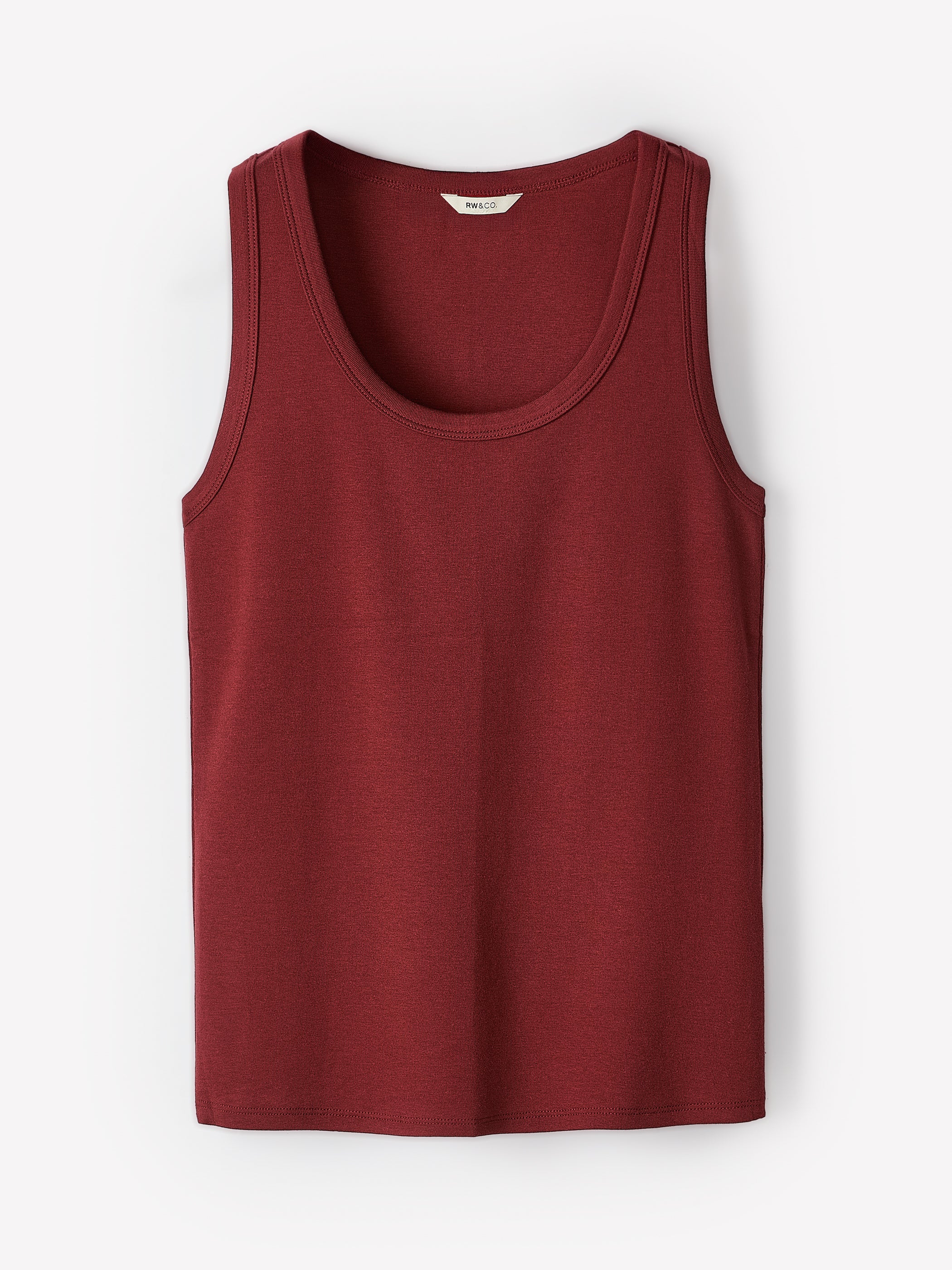 RW&CO Scoop-Neck Cami with Wide Straps