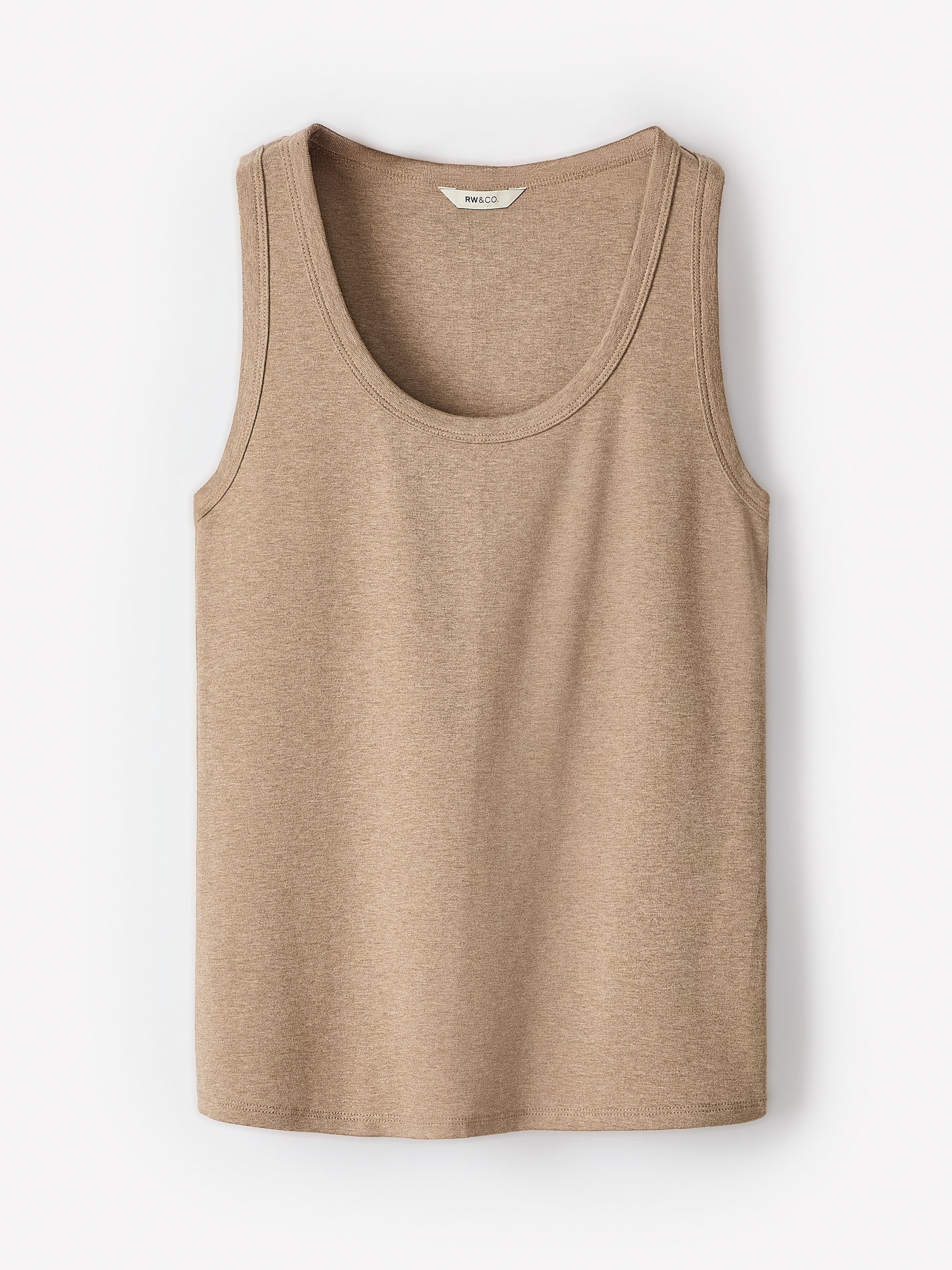 RW&CO Scoop-Neck Cami with Wide Straps