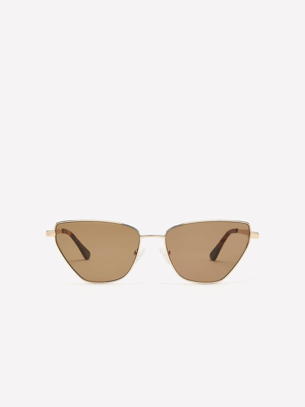 RW&CO Cat Eye Metal Sunglasses