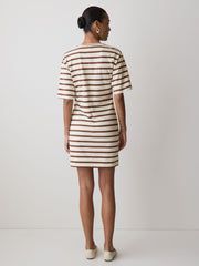 RW&CO Short-Sleeve Crew-Neck Mini Dress