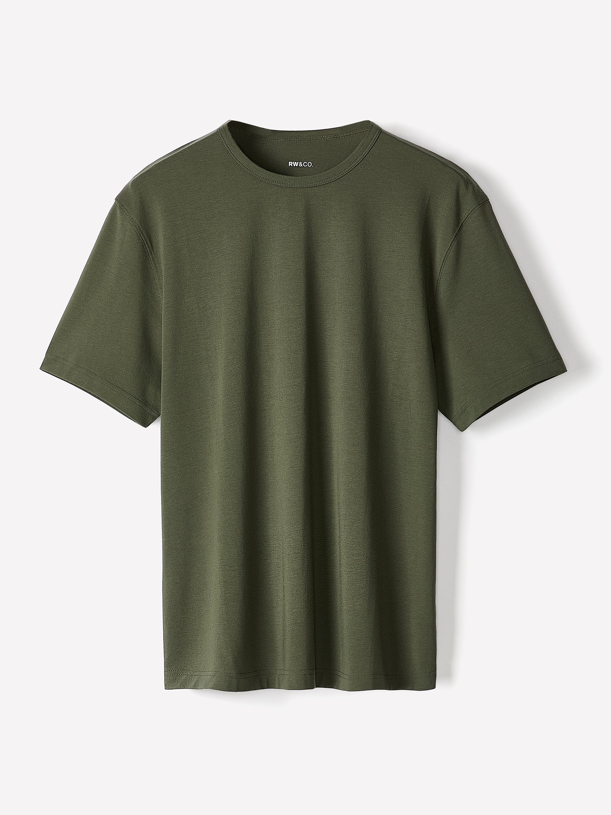 RW&CO Regular Fit Supima (R) Cotton Crew-Neck T-Shirt